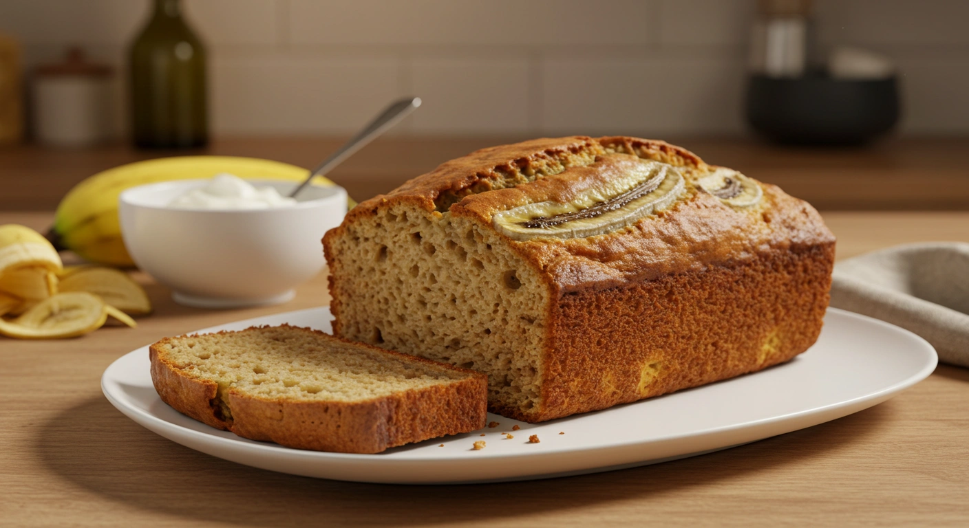 Greek Yogurt Banana Bread - secondary view